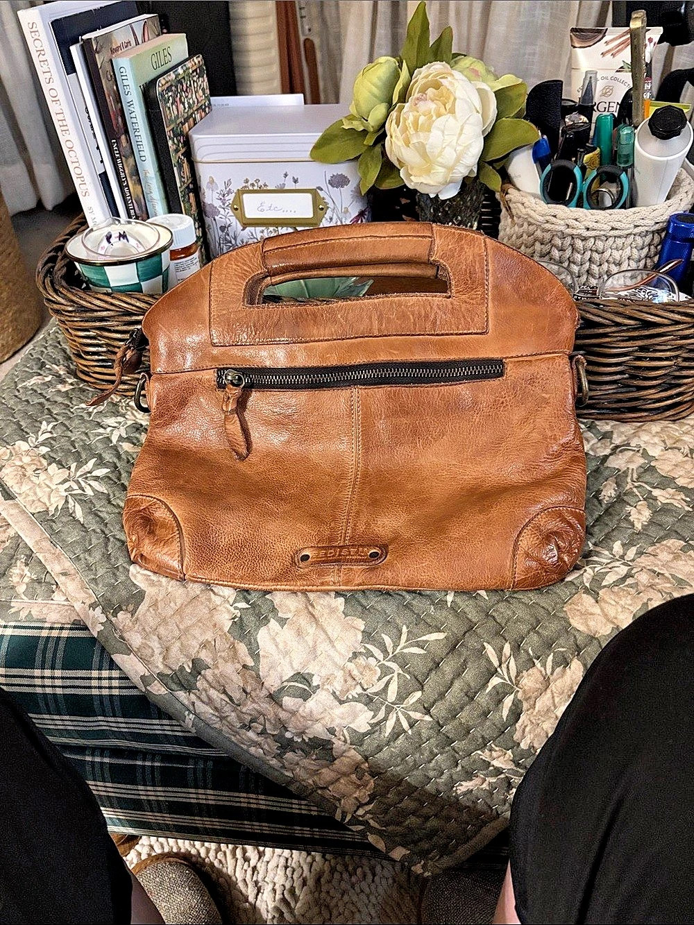 BED|STÜ Leather Satchel in Brown